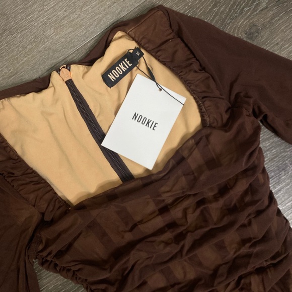 Nookie brown body suit - Picture 2 of 2